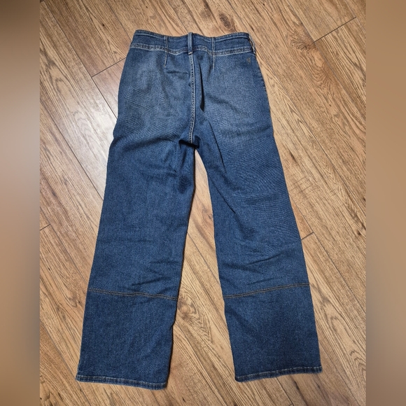 Pilcro Eventide High Rise Wide Leg Trouser jeans Anthropologie Flare 26 - Picture 6 of 11